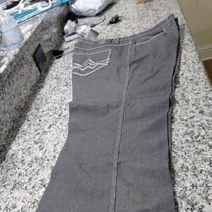 Gray Straight Men Jeans